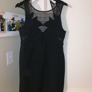 Whitney eve black cocktail dress